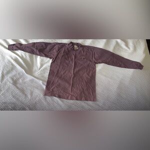 Vintage M.R. Ducks Men's Purple Long Sleeve Tee Size Medium